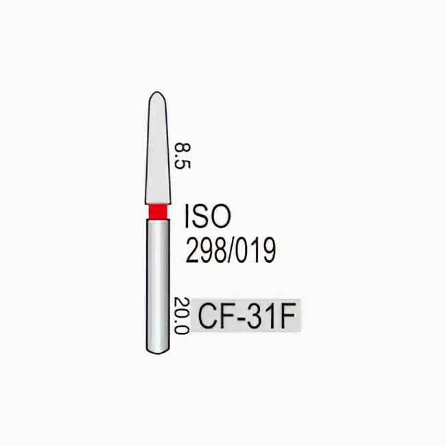 Chamfur Torpedo (Gingival Curettage) CF-31F, Fine Grit, 213/018