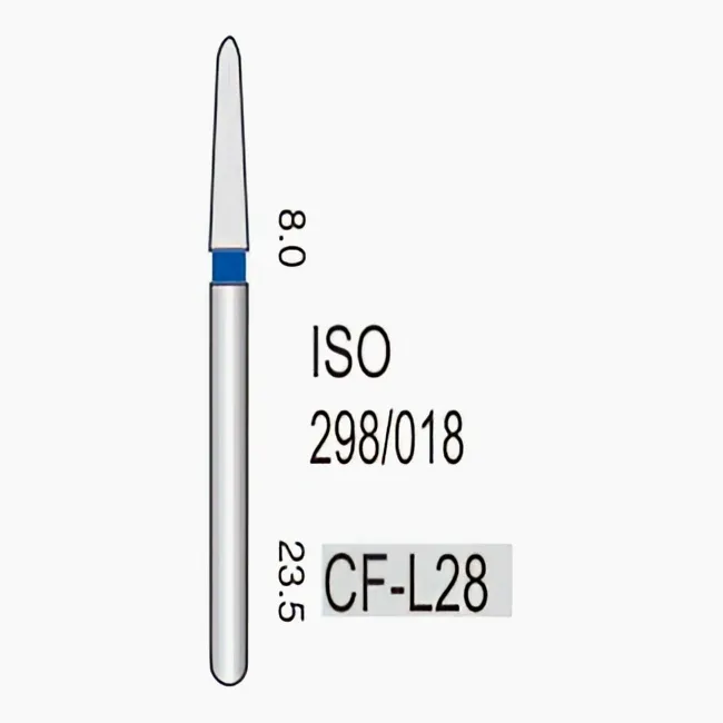 Chamfur Torpedo (تجريف اللثة) ساق طويل CF-L28، خشونة قياسية، 298/017
