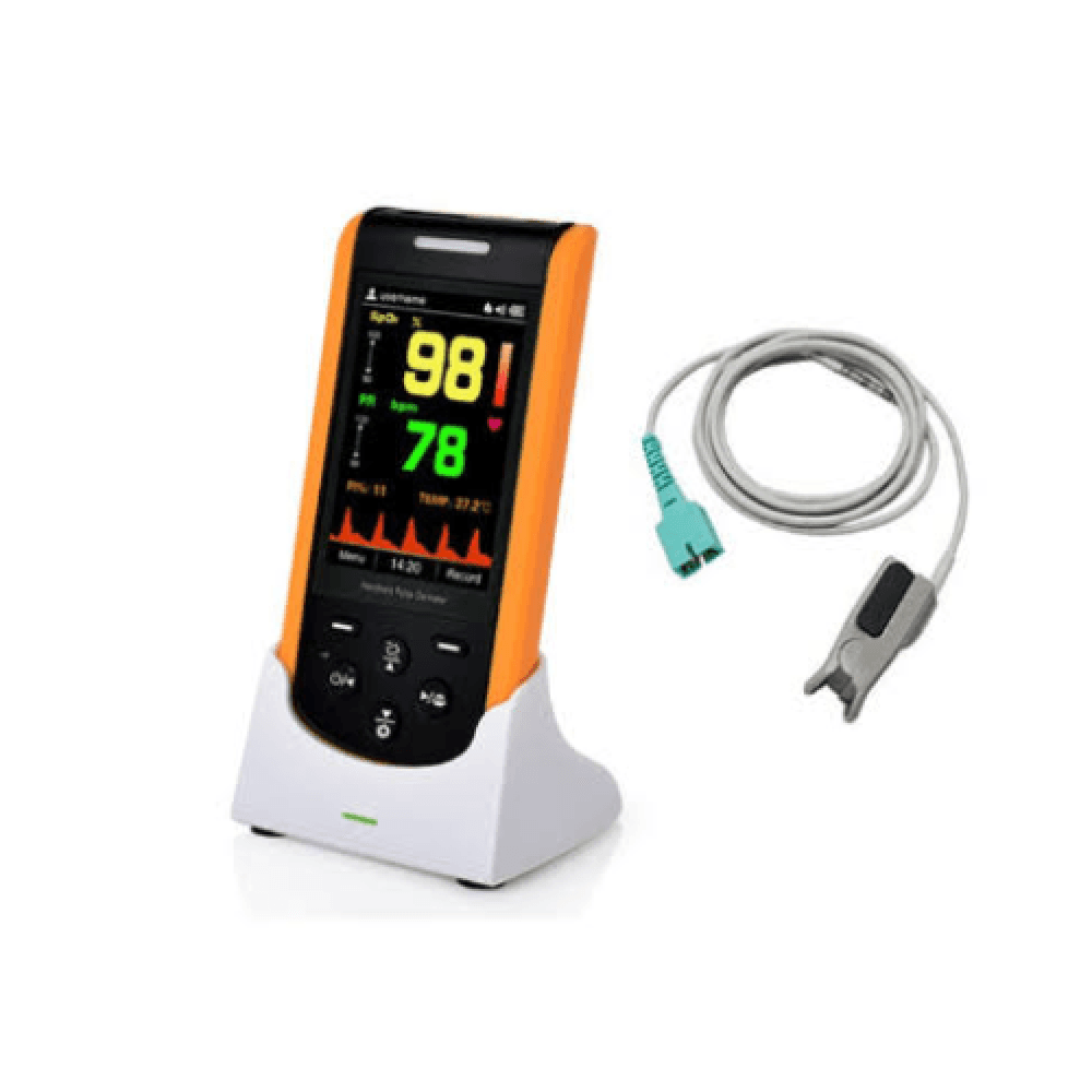 Handheld Adult Pulse Oximeter with Charger, SP-20