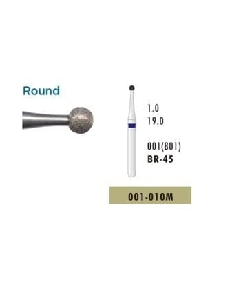 سنبلة ألماسية Br-45 (001-010M)، زرقاء، عبوة 5 قطعة