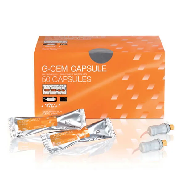 GC G-CEM Self-Adhesive Luting Cement, Assorted, Capsules