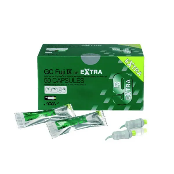 GC Fuji IX GP EXTRA، أيونومر زجاجي قابل للتعبئة، A3