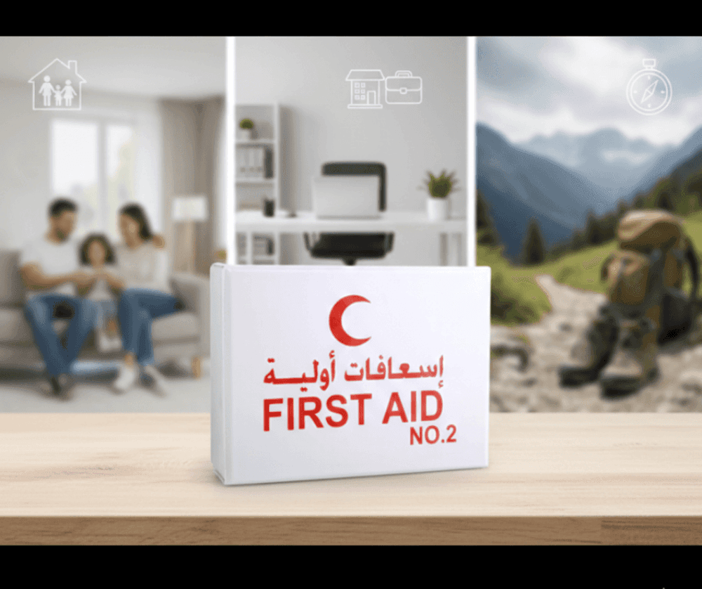 شنطة اسعافات اولية وسط رقم 2
