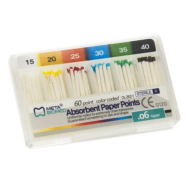 Absorbent Paper Points .06 Taper #25