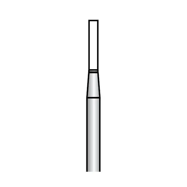 Ash Hi-Di Diamond Burs, Cylinder (110), Medium, FG 012