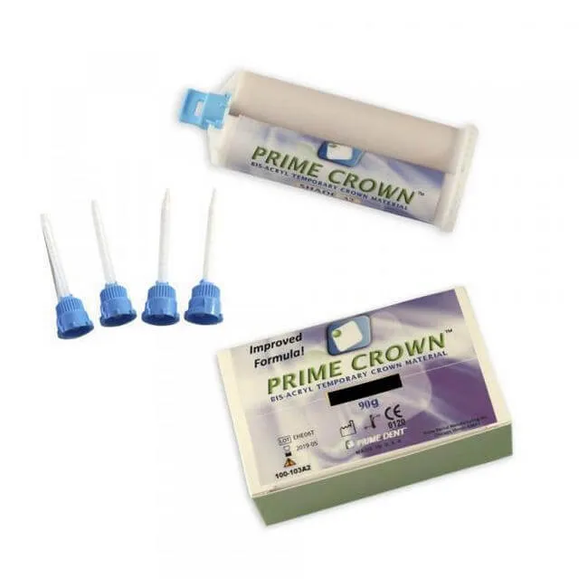 Prime-Crown، مجموعة مواد تاج مؤقت Bis-Acryl، A2، 90g