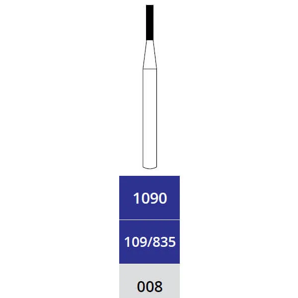 Diamond Bur, Cylinder, Medium, FG 008