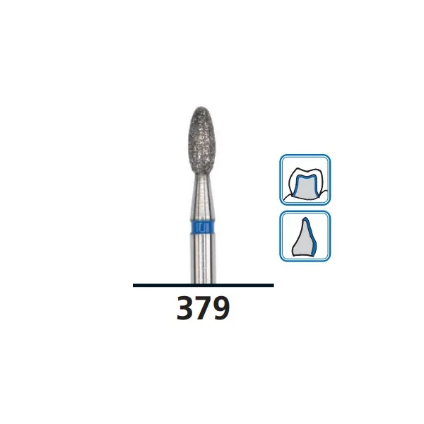 سنابل ماسية بشكل بيضة C379، حبيبات فائقة النعومة، FG-018