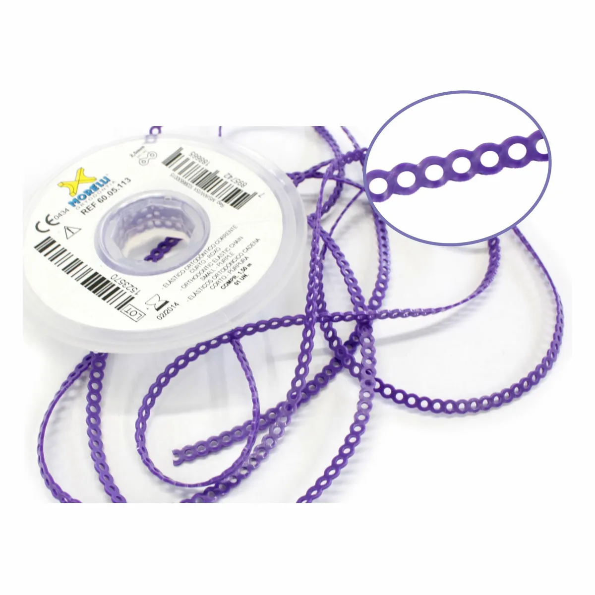 Elastic Chain Close, Purple