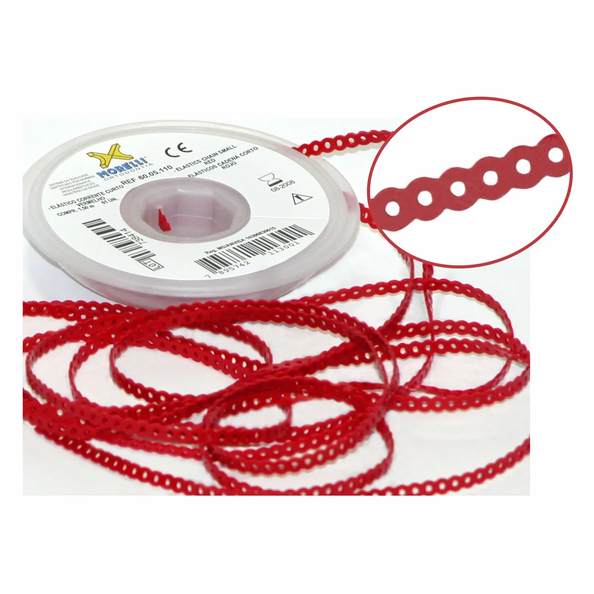 Elastic Chain Close, Red
