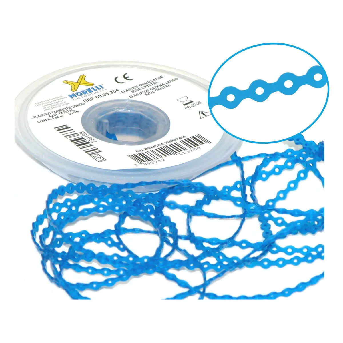 سلسلة مطاطية طويلة، Crystal Blue