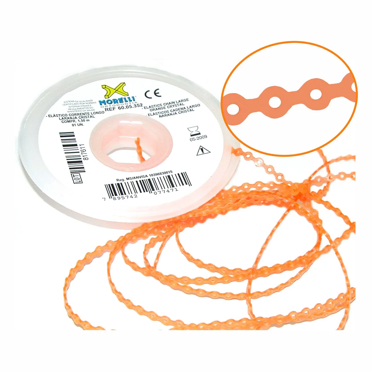 سلسلة مطاطية طويلة، Crystal Orange