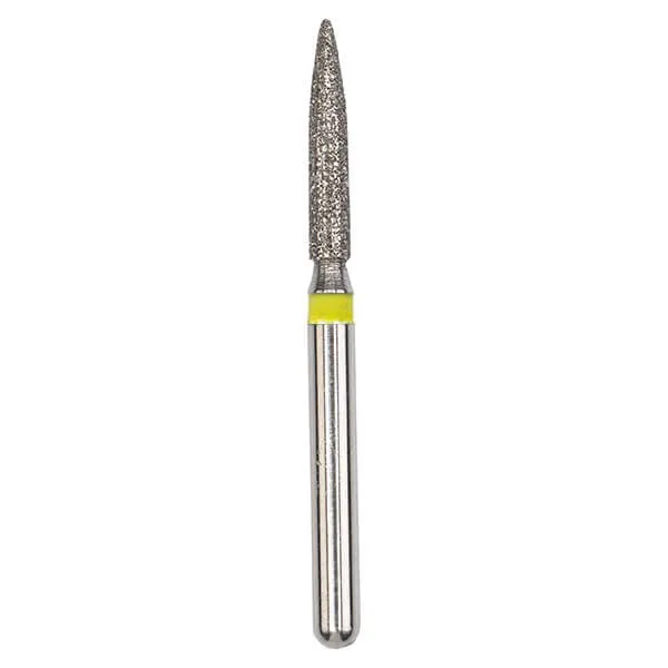 Diamond Bur, FG 010, X-Fine, Flame ISO #249