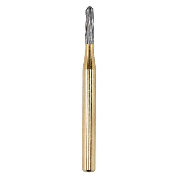 Carbide Bur, FG 012, Cylinder Round End, Crown Cutter ISO #137