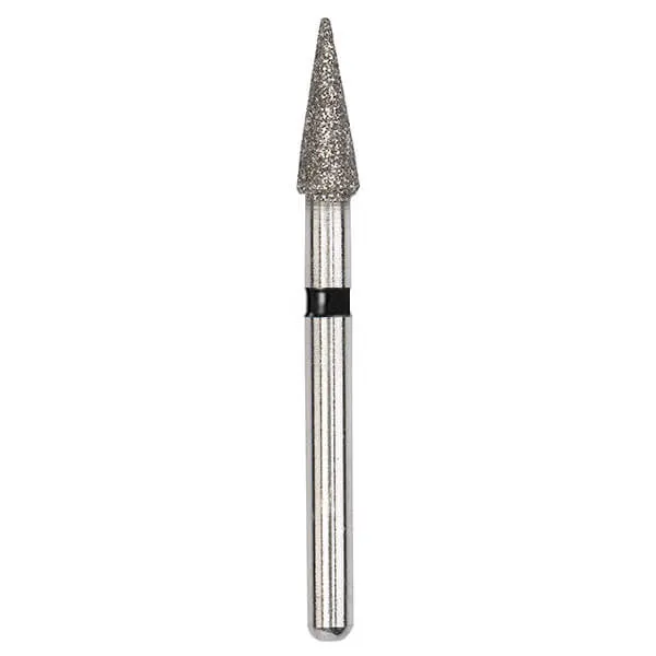 Diamond Bur, FG 012, X-Coarse, Cone ISO #164