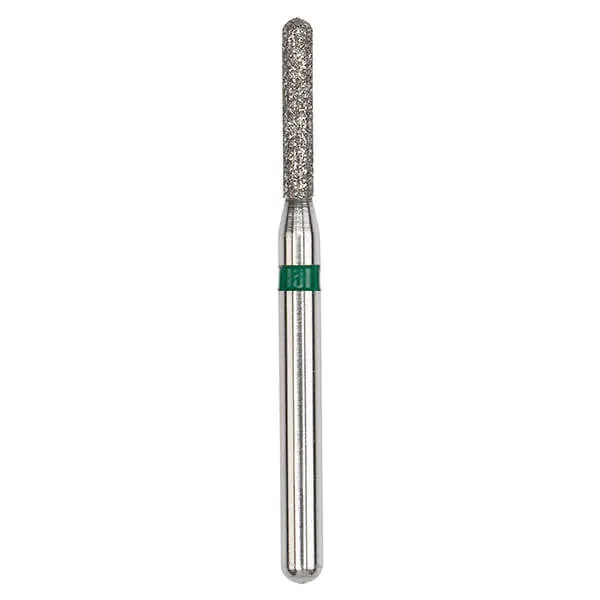 Diamond Bur, FG 014, Coarse, Cylinder Round Shoulder ISO #140