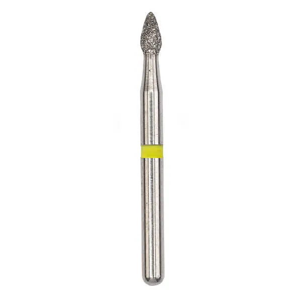 Diamond Bur, FG 016, X-Fine, Flame ISO #274
