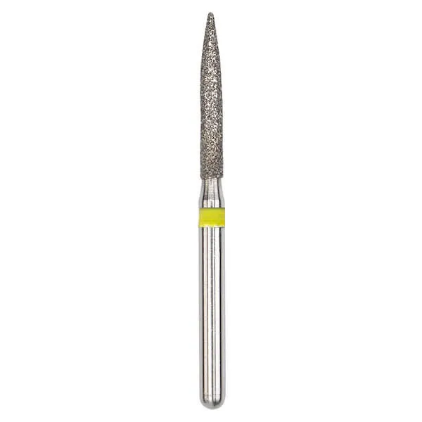 Diamond Bur, FG 016, X-Fine, Flame ISO #250