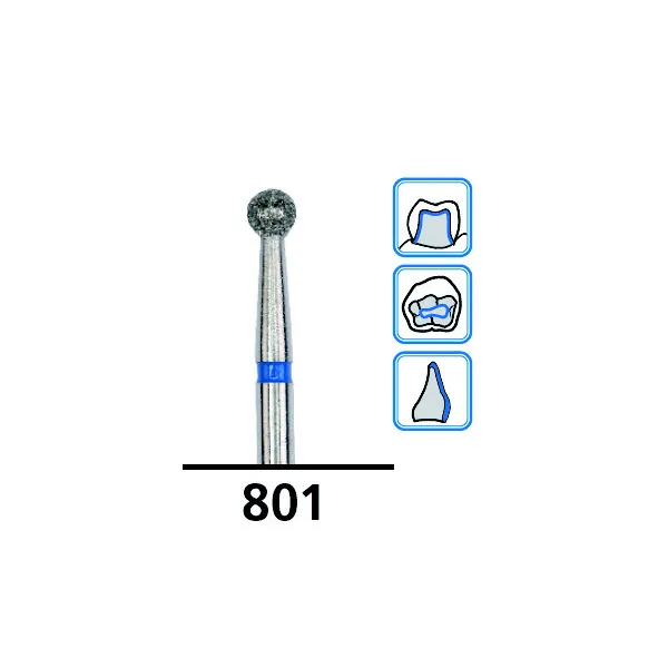 سنابل ألماسية طويلة ذات نهاية مسطحة وتناقص G847، حبيبات خشنة، FG-012