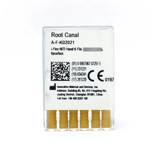 iFlex NITI Hand K File Size 40, 25mm