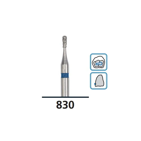 سنابل ألماسية كمثرية SG830، حبيبات خشنة جدًا، FG-016