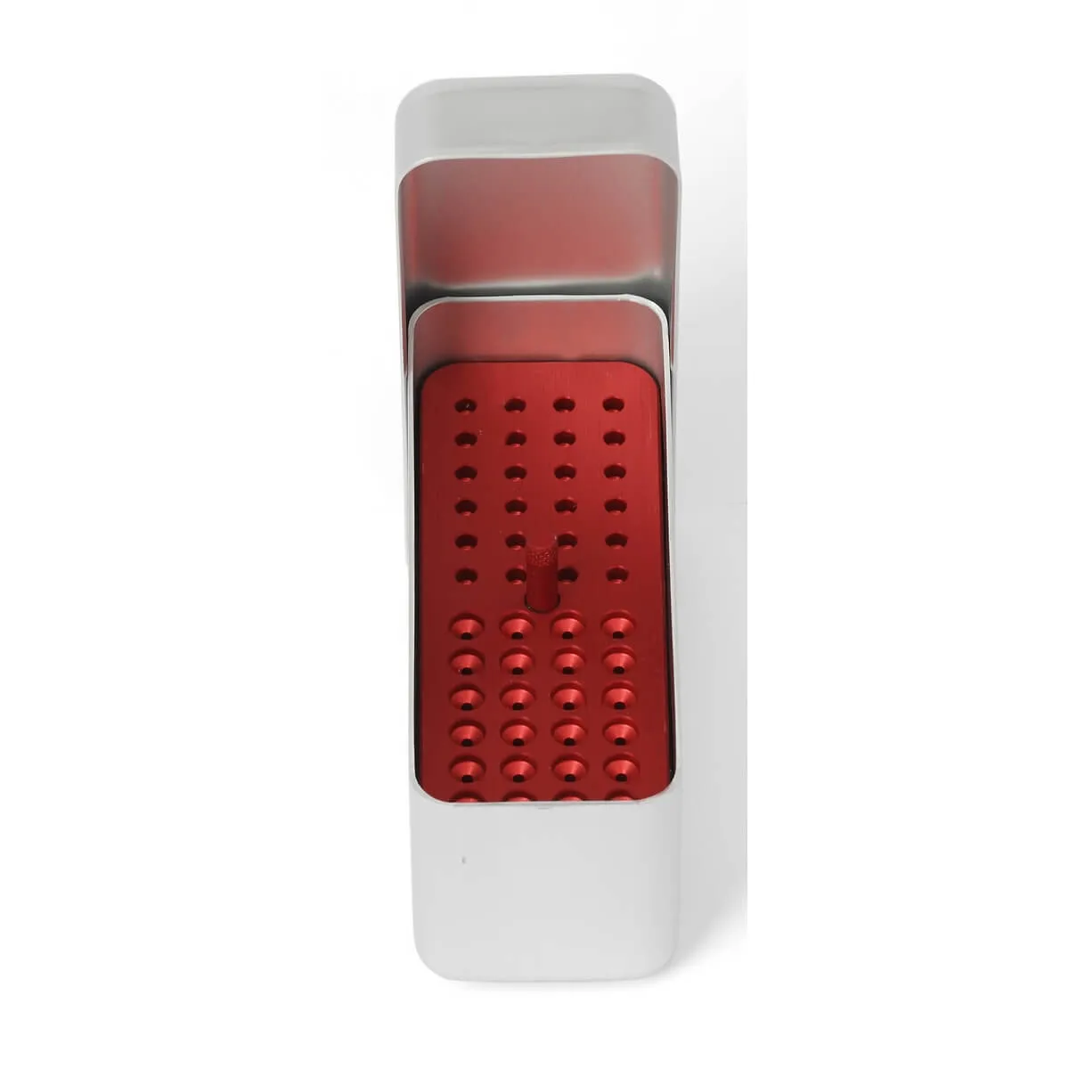 Endodontic Box Aluminum Small, Red