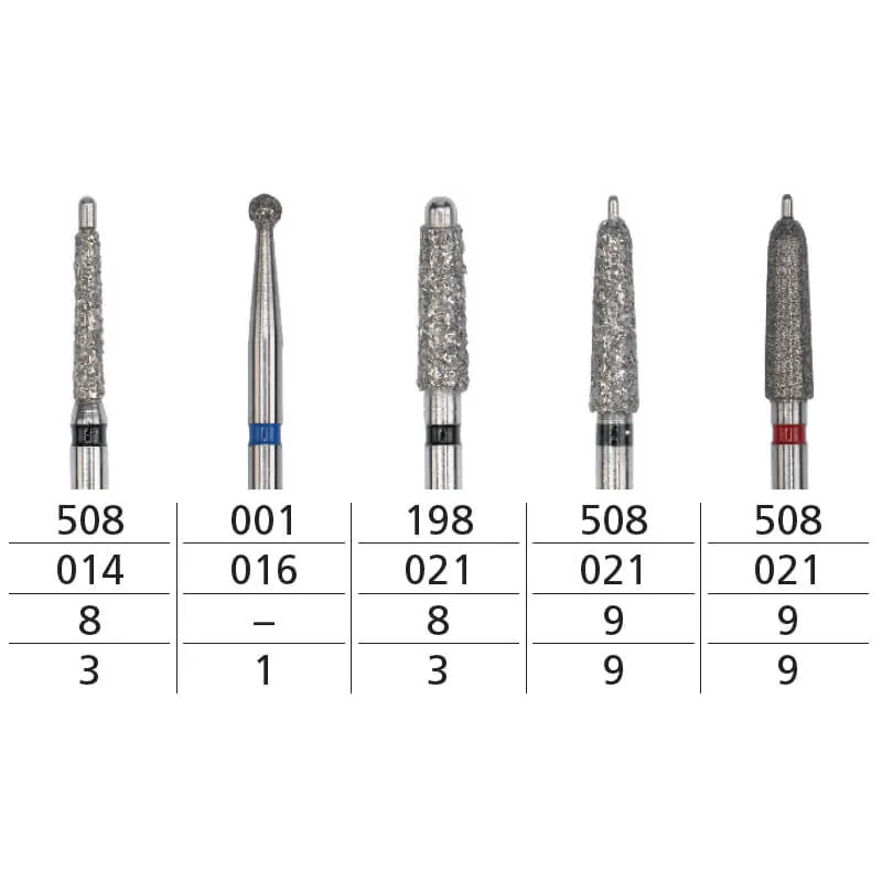 Diafutur intro, New Preparation Technique, Posterior Burs Set/5