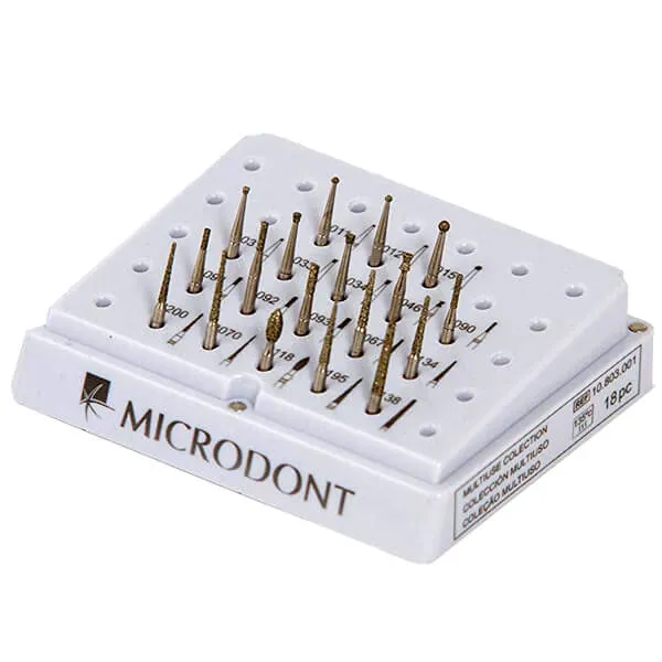 Multiuse Collection Burs, FG, Kit/18