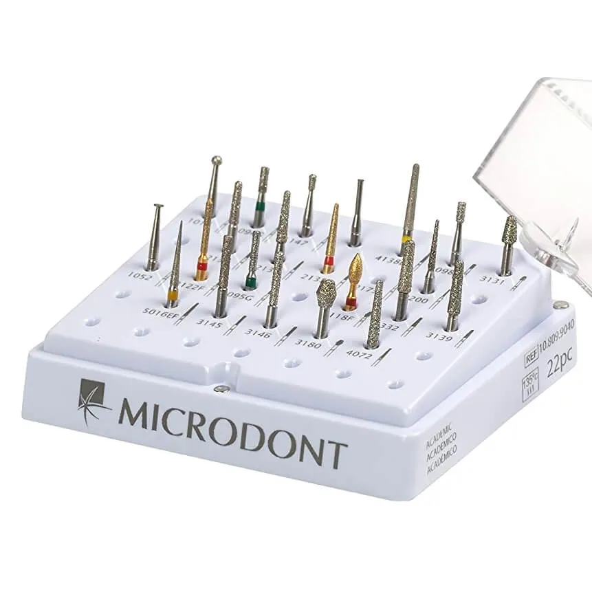 Dental Academic Burs, FG, Kit/22