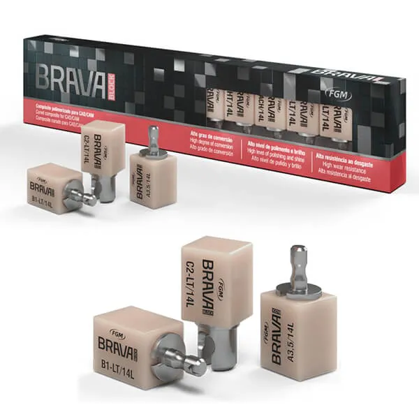 Brava Block A3.5-LT, Glass-Ceramic Composite CAD/CAM Blocks