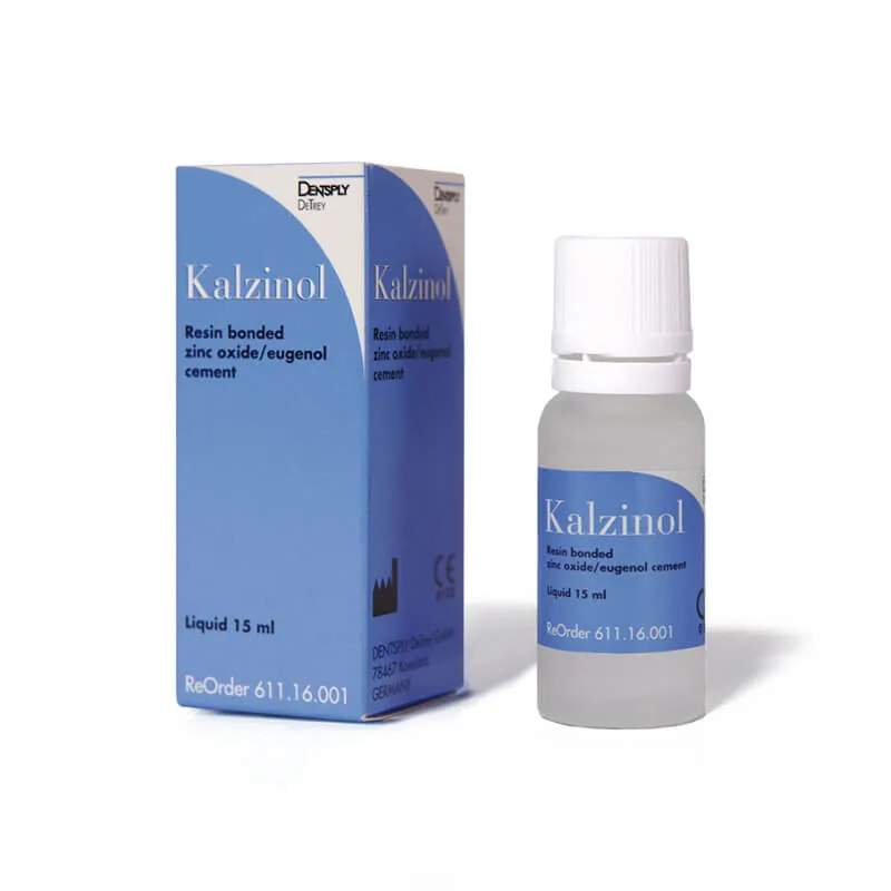 Kalzinol Liquid، إعداد سريع، أسمنت أكسيد الزنك والأوجينول