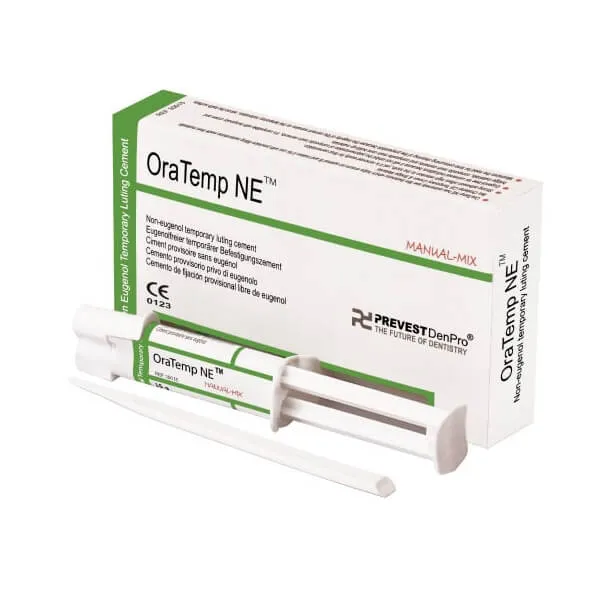Oratemp NE، أسمنت مؤقت غير أوجينولي