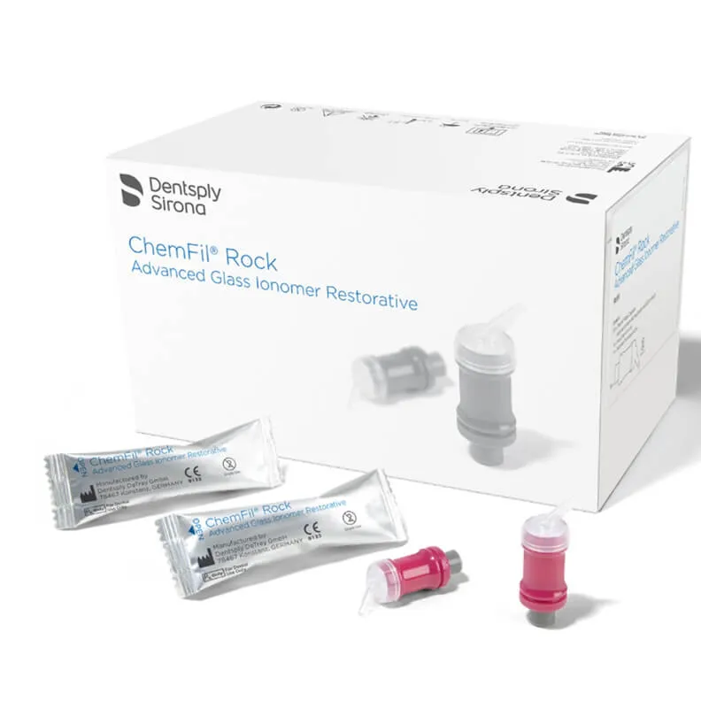 ChemFil Rock، حشوة أيونومر زجاجي، تباين أبيض