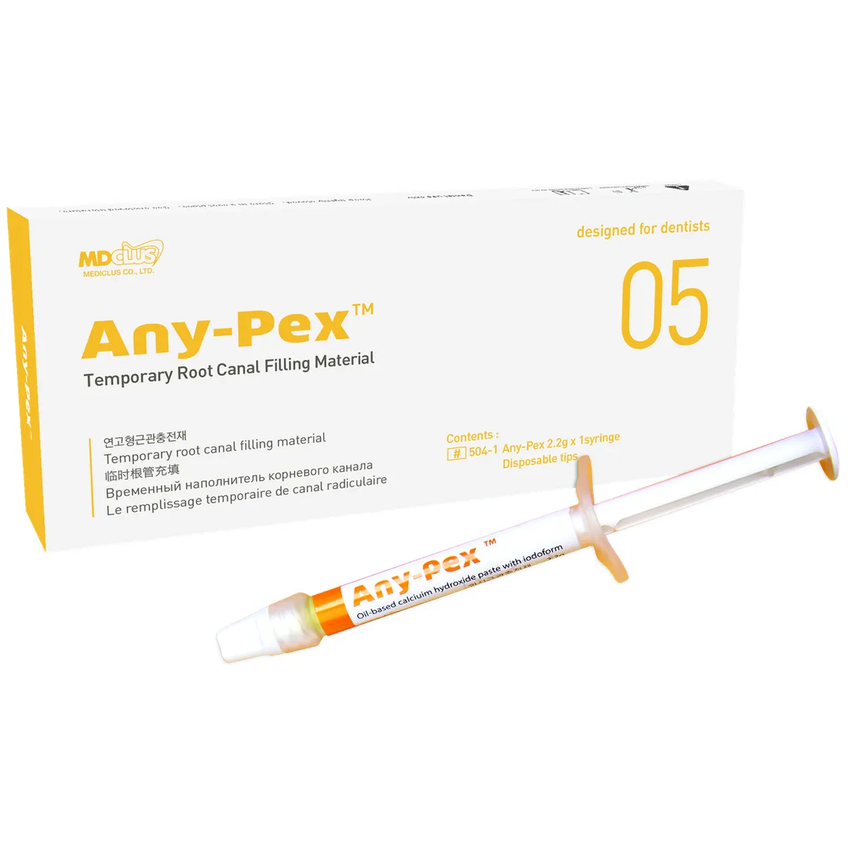 Any-Pex, Temporary Root Canal Filling Material, 2g Syringe