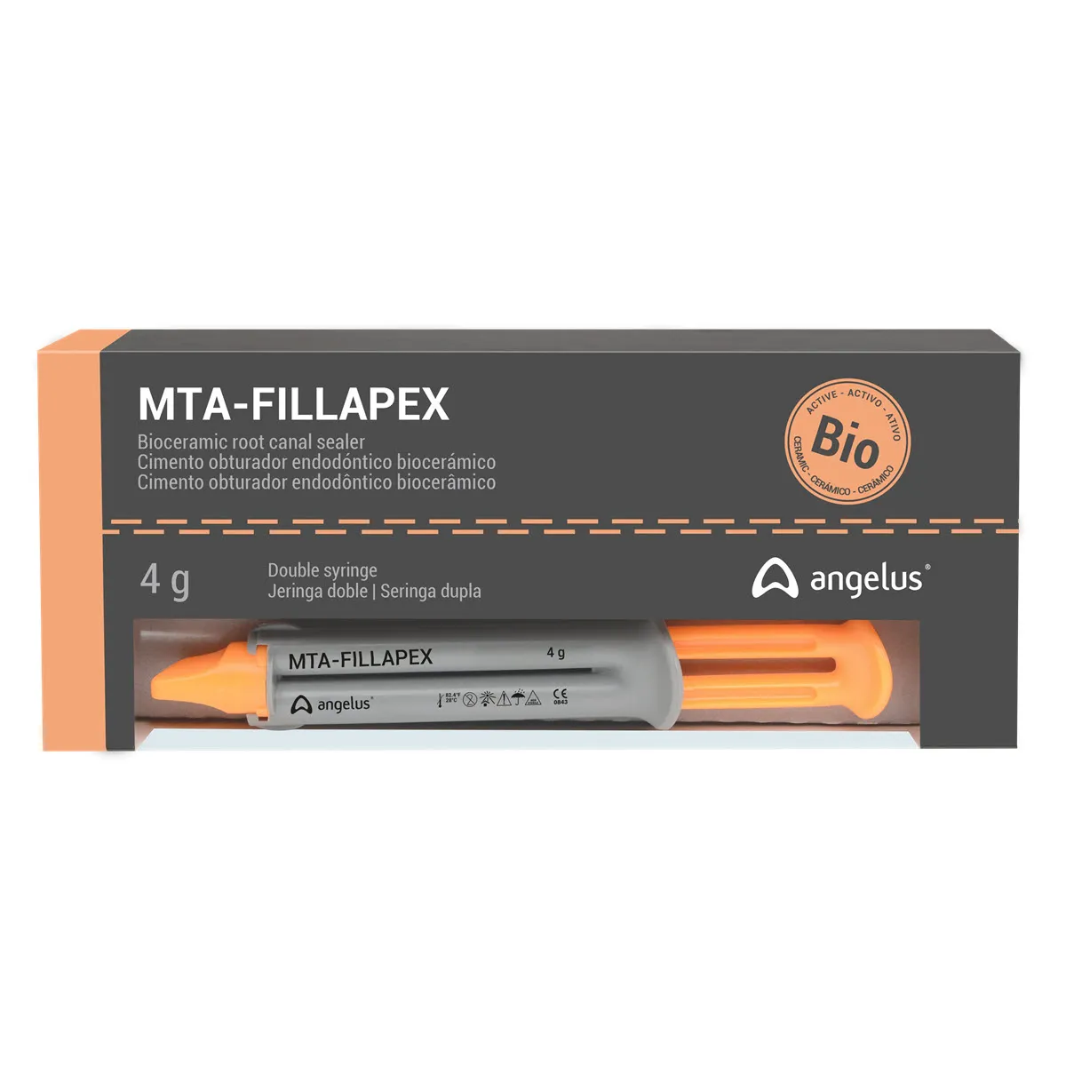 Angelus MTA-Fillapex, Bioceramic Root Canal Sealer, 4g Syringe