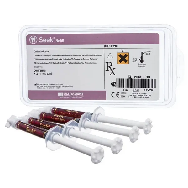 Seek Refill، مؤشر تسوس، أحمر