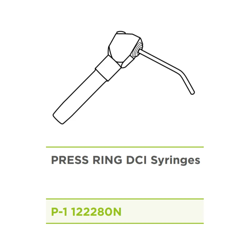 مجموعة تحويل Sani-Tip Press Ring DCI P-1