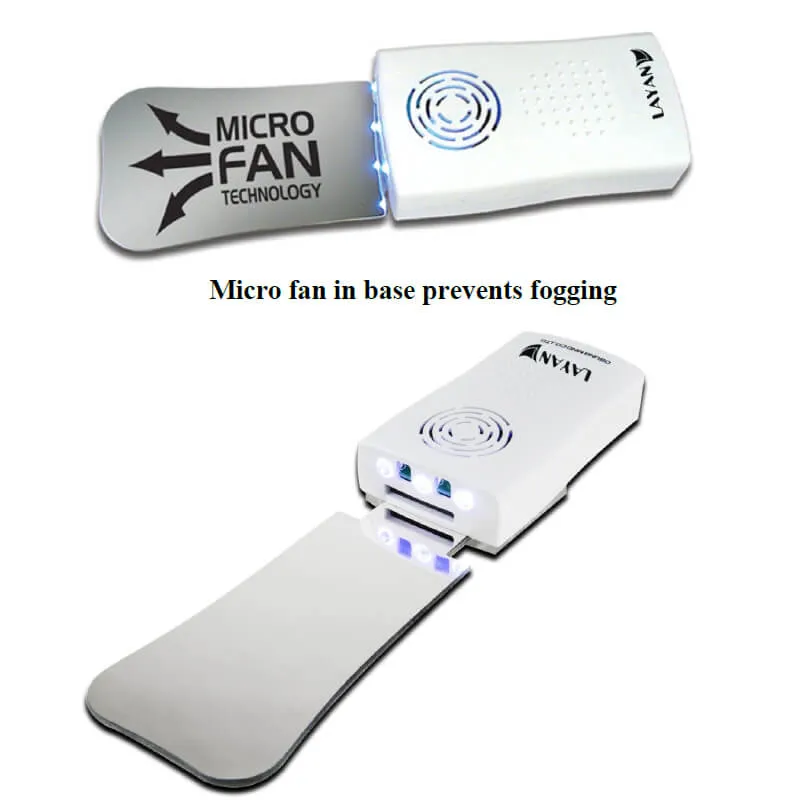 Dental Photographic Fog-Free Mirror System, Autoclaveable