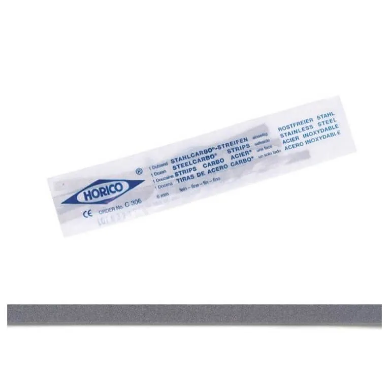 شرائط فصل فولاذية Carbo 304L، حبيبات متوسطة، جانب واحد، 4mm