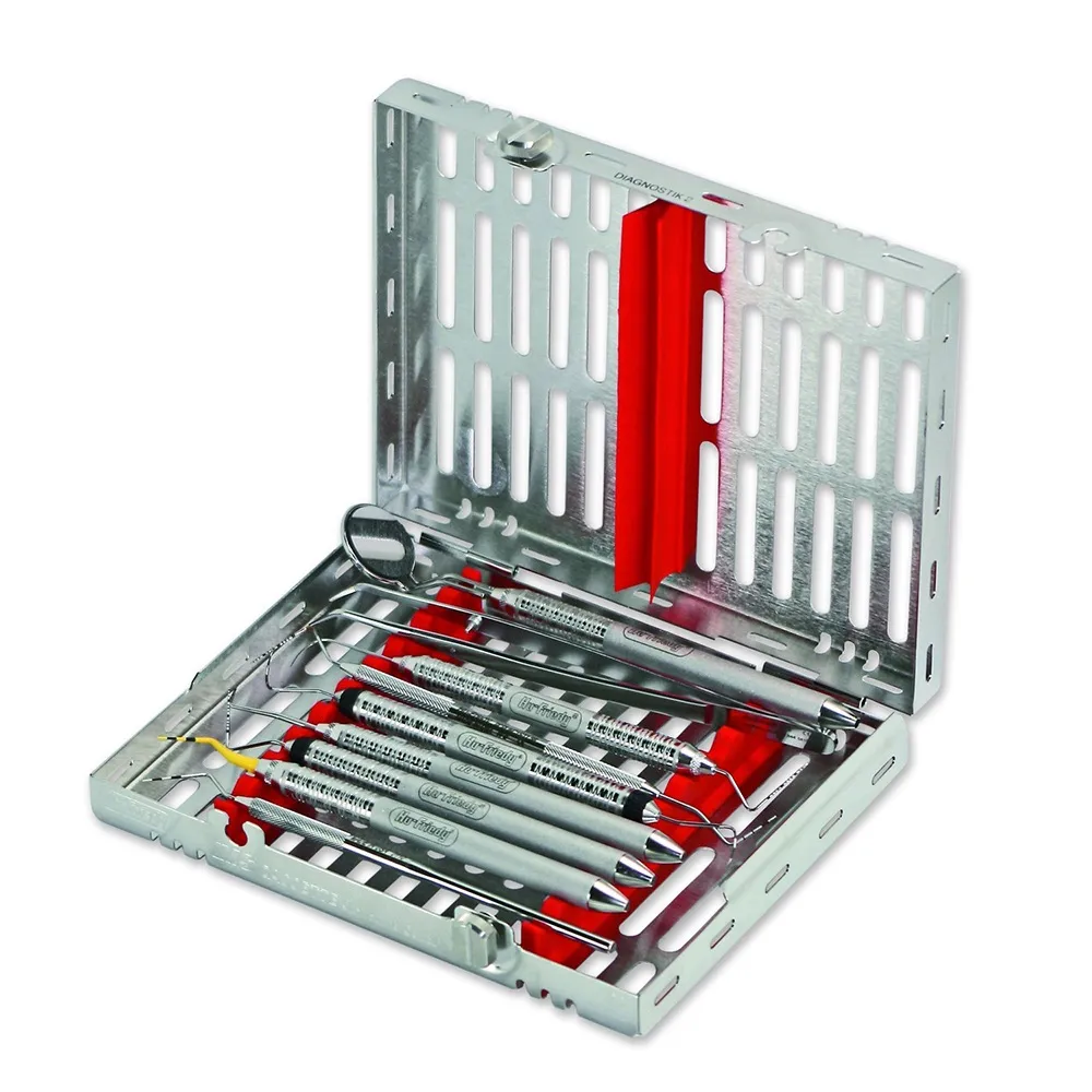 IMS Cassette Signature 1/2 DIN 10 أدوات، أحمر