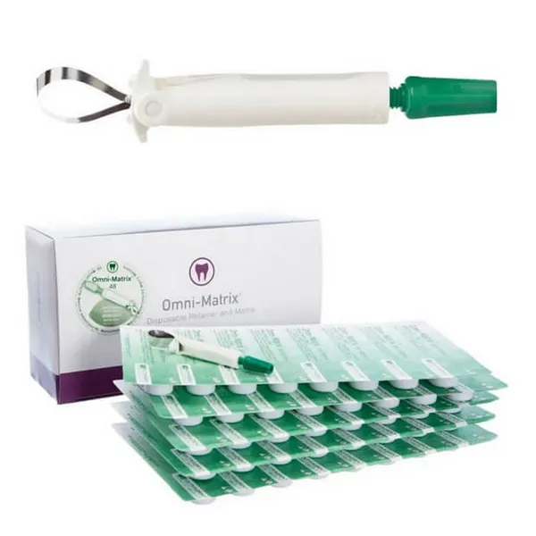 Omni-Matrix Winged 6.5 mm 0.0015" (.038 mm) Green، PK/48