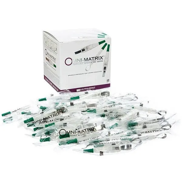 Omni-Matrix, 6.5 mm Wingless .0010" SS Orange, PK/48