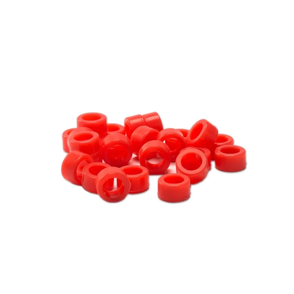 IMS Color Code Instrument Rings, Small, Red, PK/50