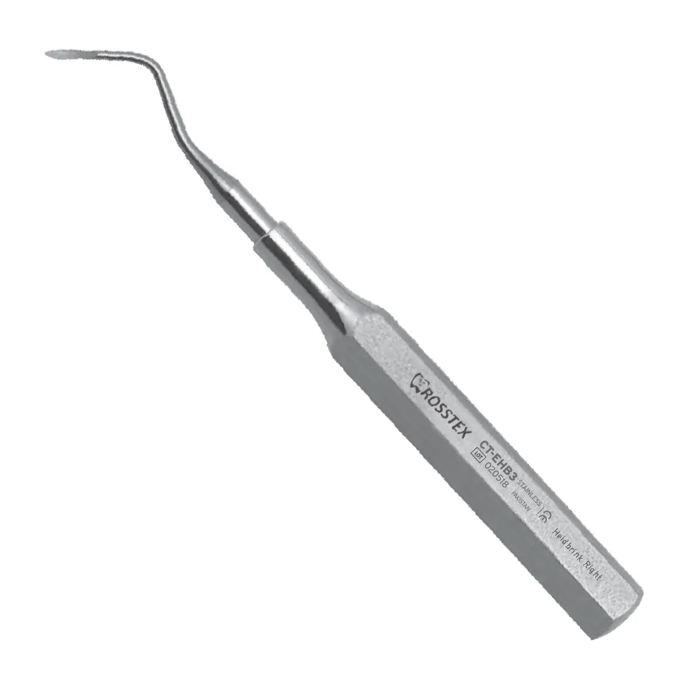 Dental Elevator Heidbrink, Right Pointed Gouge, 2.5 mm