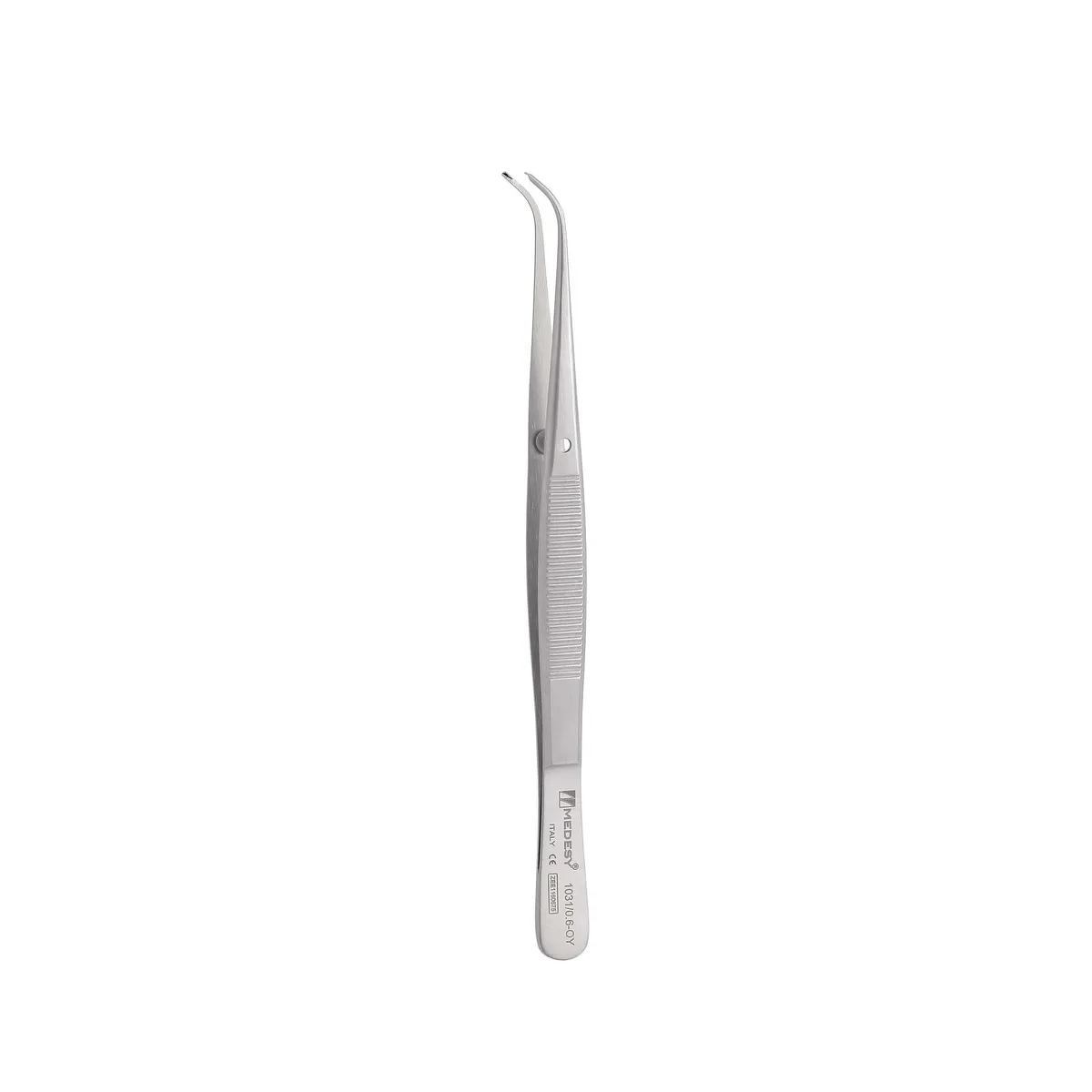 ملقط الأنسجة Semken 0.6mm، منحني 1x2