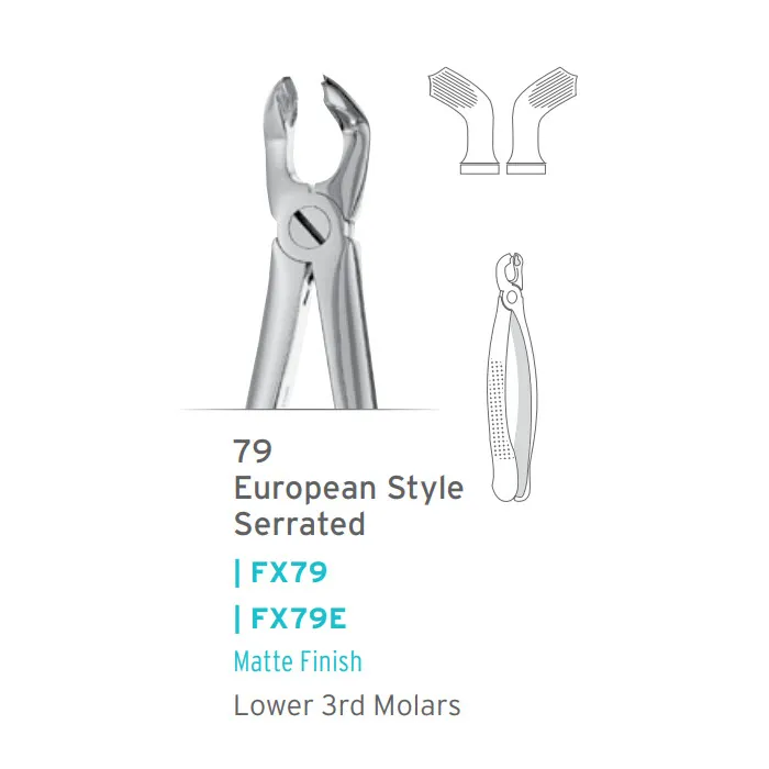European Style Forceps #79