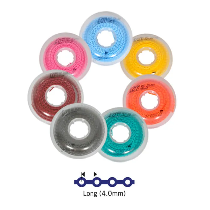 Dyna-Link Power Chain, Long, Turquoise, Spool
