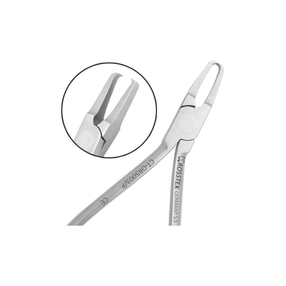 Orthodontic Pliers Bracket Removing, Straight, 12.5 cm