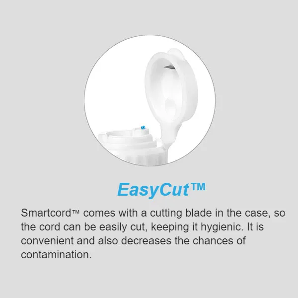 SmartCord 04-X، مشبع بـ ACH، خيط الإبعاد، حجم #0000