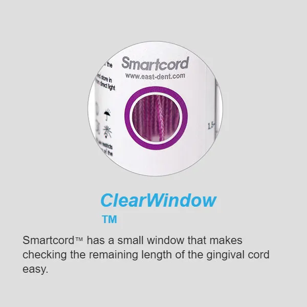 SmartCord 04-X، مشبع بـ ACH، خيط الإبعاد، حجم #0000